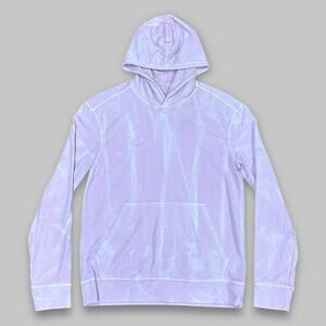 John Varvatos USA Lavender Tie-Dye Hoodie – Men’s Size Small